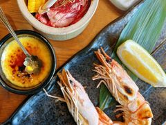 盐烤大虾-炎蔵牛舌烤肉