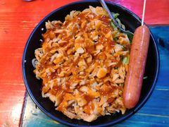 甜辣味烤肉拌饭-不将就烤肉拌饭(吉品休闲街店)