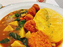 炸鸡块咖喱蛋包饭-池奈·咖喱蛋包饭(熙地港店)
