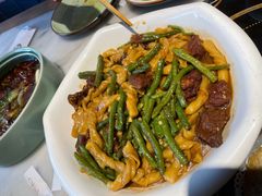 驴腩豆角焖卷子-孙记驴肉山庄(李桥店)