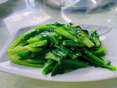 豆豉鲮鱼炒油麦菜-旺富东海大酒楼(海鲜街店)