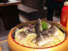 -草家酱蟹炭火烤肉店(珲春南路一店)