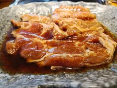 浇汁牛五花-万兴佳烤肉·长白山老味道(东岸里店)