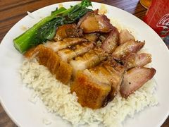 叉烧烧肉饭-灵记饭店(营地大街店)