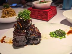 桂花糖醋肉排-悦轩中餐厅·高空江景·杭州柏悦酒店