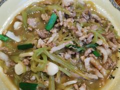 莴笋丝炒肉丝-胡师傅三下锅(汽车站店)