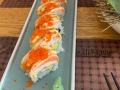 火烤三文鱼寿司-林妈妈村·日式料理(宝山万达店)