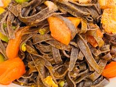 番茄鸡蛋黑豆面-五观堂素食(新华路店)