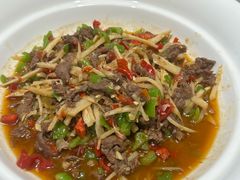 竹笋炒吊龙-加顺农场餐厅