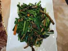 韭菜炒黄鳝片-广记餐厅(万福路店)