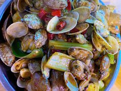 隔壁店的辣炒花蛤-清真·马峰烤肉(小学习北巷店)