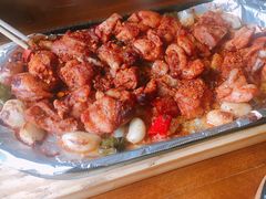 东镇老味道烤鸡块-老东镇啤酒屋海鲜加工·蒸汽海鲜·海鲜烧烤(台东店)