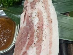 -明洞阿姨·韩式酱蟹烤肉·创意料理(三元桥店)