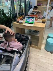 点击看大图 -奇怪的独角兽亲子理发沙龙