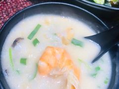 鲜虾干贝粥-潮十三潮汕砂锅粥(高新四路大都荟店)