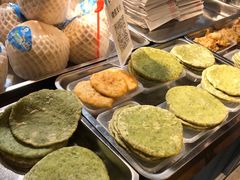 草头踏饼-海棠糕双酿团