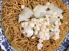 虾仁蹄筋两面黄-裕兴记·三虾面(西北街总店)
