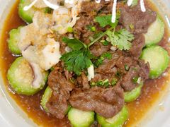 胜瓜牛肉蒸象牙蚌-山泉公馆酒家(珠江新城店)