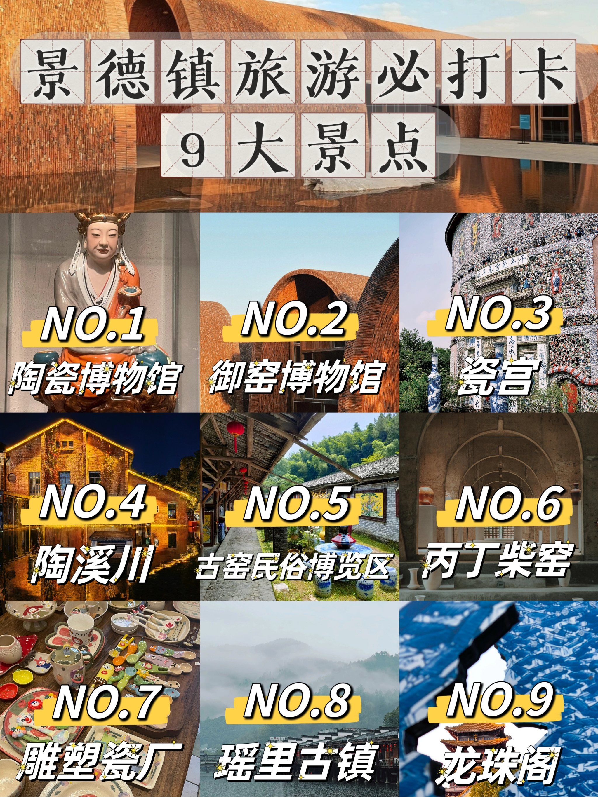 景德镇旅游必打卡9大景点,你去过几个?