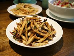 风味脆皮茄子-粗茶淡饭·隐庐私厨(东亭店)