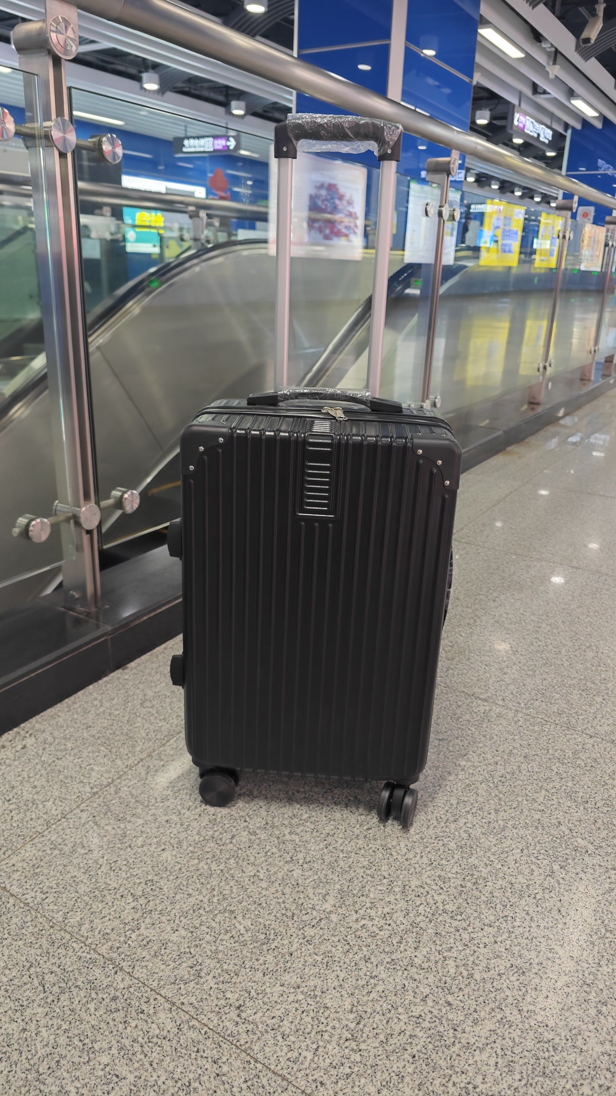 子母拉杆箱到手