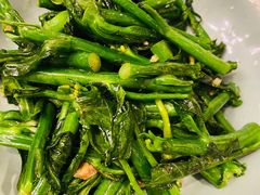 咸鱼姜汁炒芥兰苗-港丽餐厅(高德置地店)