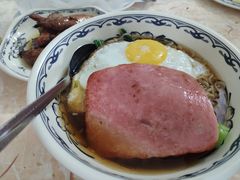 餐肉蛋汤一丁-渔记茶餐厅(渔村店)