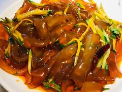 凉拌拉皮-日丰园海肠水饺·老字号大连海鲜(和平广场店)