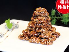 琥珀核桃仁-再回首泡椒牛蛙(骆驼店)