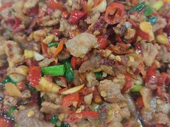 碎红椒炒肉-笨罗卜浏阳菜馆(太平街店)
