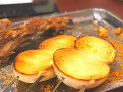烤馒头片-玫瑰红烤羊排(北新桥三条店)