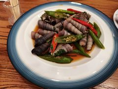椒麻鲜汁捞三螺-小船渔村•大连菜•大连焖鱼(黄河路店)