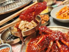 -草家酱蟹炭火烤肉店(珲春南路一店)