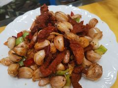 烤蒜爆酥肉-天添纸包鸡家常菜