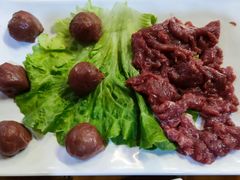 驴肉拼驴肉丸子-全汁全味驴庄(东城店)