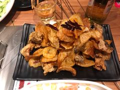 鱼皮土豆片-久度里烤烤(河东店)