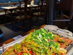 葱椒爆牛肉-绿茶餐厅(龙井船宴· 品牌总店)
