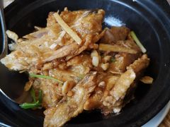 姜葱焗上官塘雄头-金苑酒家·客家菜·广东老字号(万象店)
