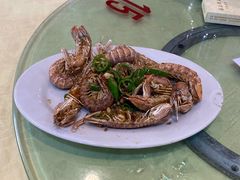 椒盐濑尿虾-海上驿站渔家菜馆