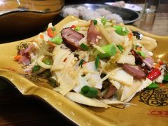 鲜笋炒腊肉-朗妈私房菜(婺女州店)