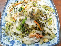 糟菜炒粉干-福州人铭小吃