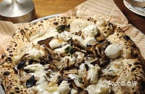 Mixed Mushroom Pizza
