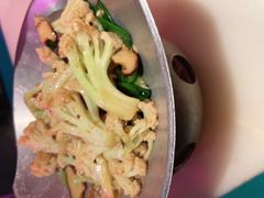 干锅丽水香菇花菜-探花·意境江南菜·唐伯虎文化体验店·松鼠桂鱼(观前店)