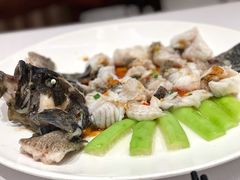 蒜香古法蒸老虎斑-北京厨房(SKP店)