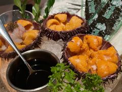 刺身活海胆-Osteria Garden 生蚝花园餐厅(原进贤路店)