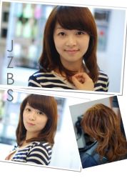 韩式刘海烫发+颜色修补-极致·本色 发型工作室