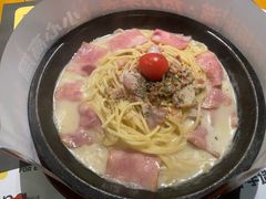 奶油白汁培根意面-牛男手造(地铁天虹店)