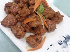 煎丸子-宝发园名菜馆
