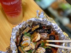 海鲜味豆腐-自黑豆夫·臭豆腐夹馍(四海唐人街店)