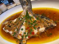 酱椒千岛湖鱼尾-二十八里太湖船菜(吉祥路店)